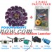 Poison Zurafa (Giraffe) BB-80C Beyblade Starter Set Includes Free Gifts - 1 Launcher, 1 Random Stats Card, & 5 Piece Beyblade Parts Pack - All from Metal Fusion, Metal Fury, & Metal Masters Series   